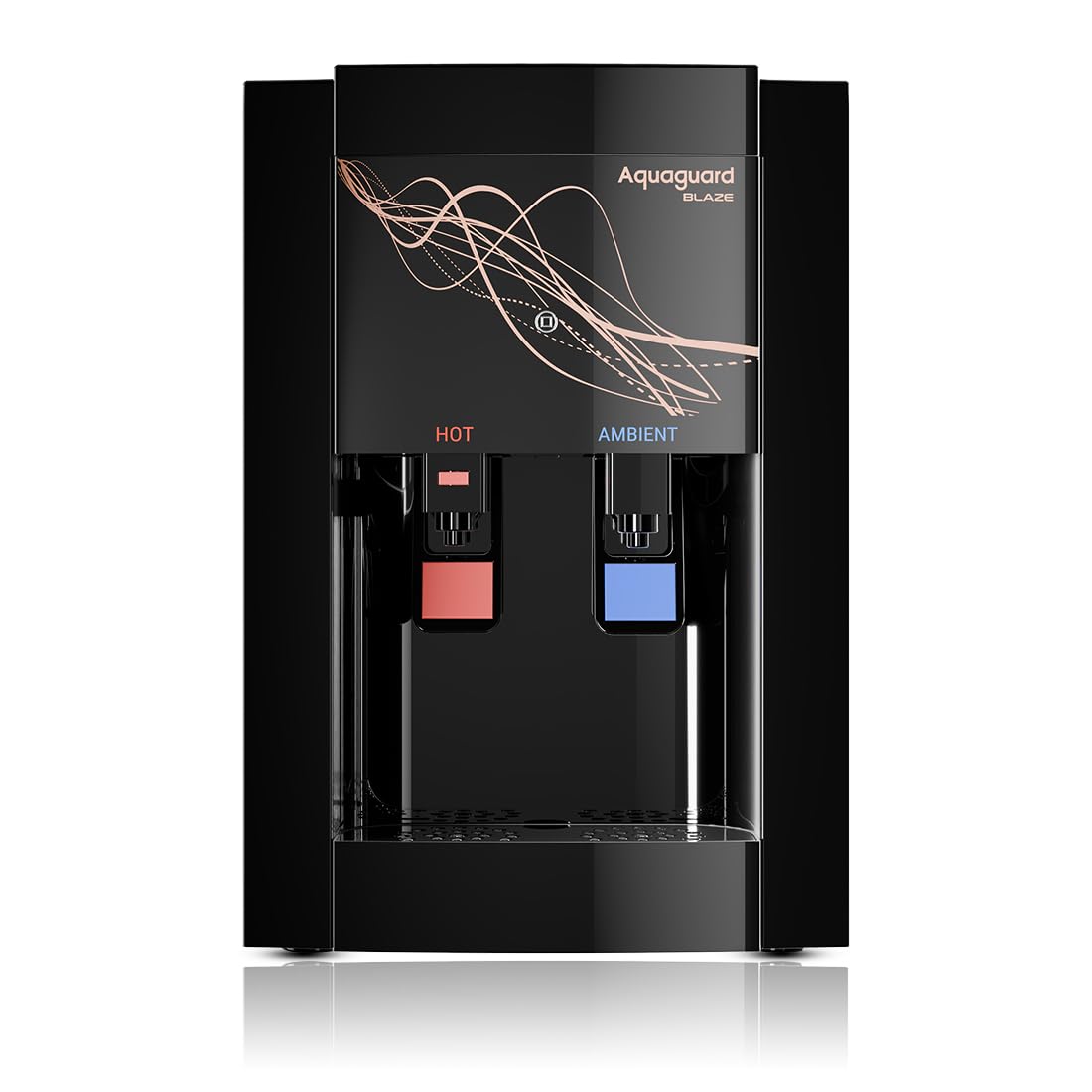 Aquaguard Blaze Slim Hot & Ambient RO+UV+Active Copper Tech, Stainless Steel Tank Water Purifier